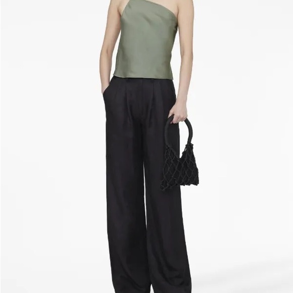 ANINE BING ONE SHOULDER TOP - Picture 2 of 9